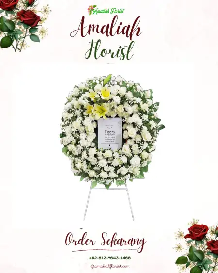 Krans Bunga Duka Ciranjang
